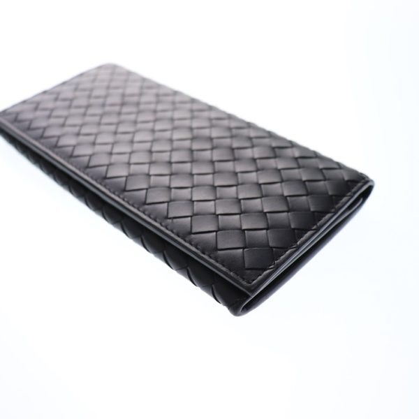 915103002167 6 Bottega Veneta Intrecciato Long Wallet Leather Black