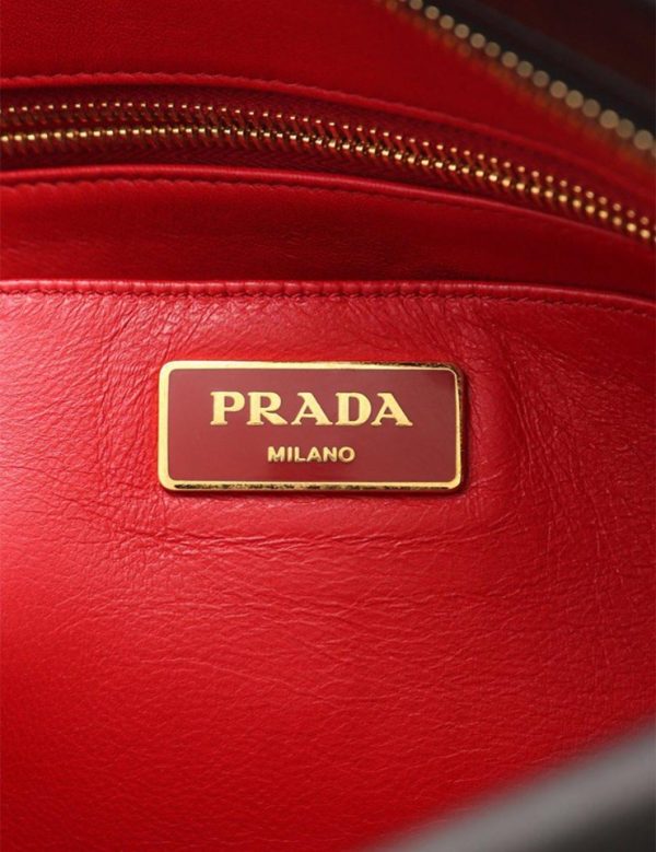 917123002197 6 Prada Nappa Leather Clutch Bag Black