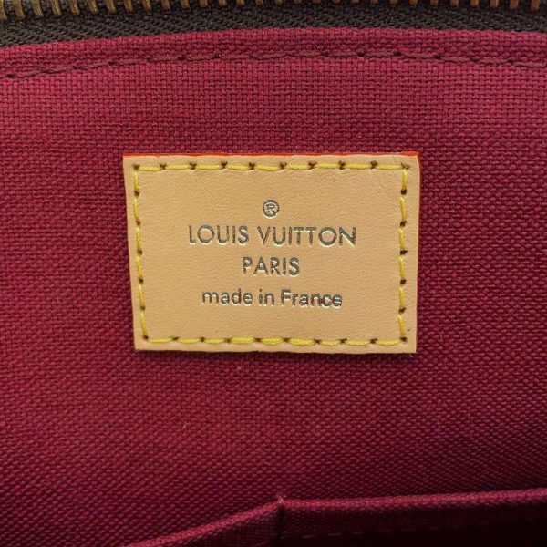 9181151 13 Louis Vuitton Petit Palais PM 2way Shoulder Bag Red