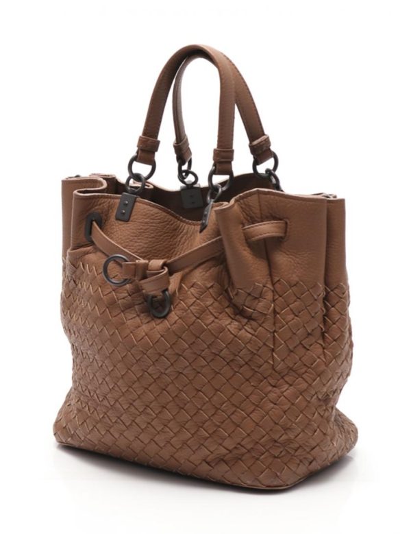 919063007291 2 Bottega Veneta Bucket Handbag Leather Brown