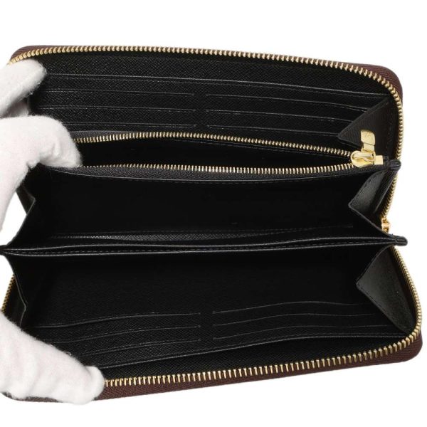 9191914 04 Louis Vuitton Zippy long wallet Noir