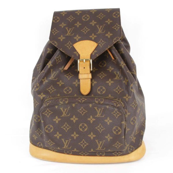 9205240308121t 1 Louis Vuitton Montsouris Rucksack Daypack Monogram Canvas