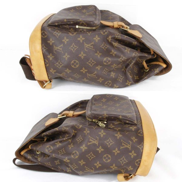 9205240308121t 3 Louis Vuitton Montsouris Rucksack Daypack Monogram Canvas