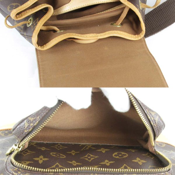 9205240308121t 8 Louis Vuitton Montsouris Rucksack Daypack Monogram Canvas