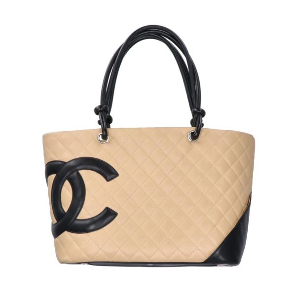 92148 1 Chanel Cambonline Large Tote Bag Beige