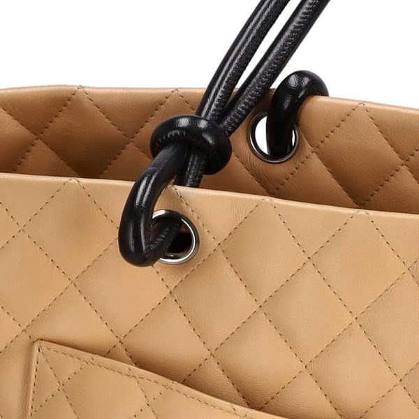 92148 11 Chanel Cambonline Large Tote Bag Beige