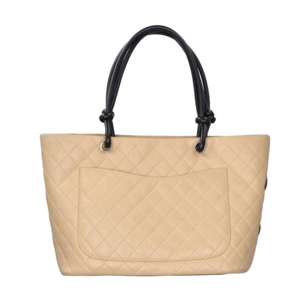 92148 2 Chanel Cambonline Large Tote Bag Beige