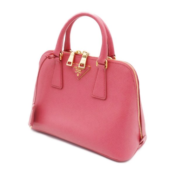 922053007281 3 Prada Saffiano Leather Shoulder Bag Pink