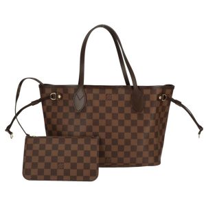 92230 1 LOUIS VUITTON Speedy 35 Damier Handbag Brown Mini Boston Bag