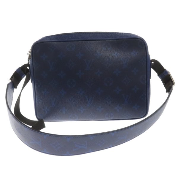 9224d280124 2 Louis Vuitton Taigarama Outdoor Messenger Pm Shoulder Bag Canvas Blue