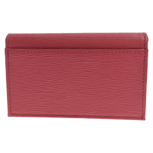 9224f100007 2 PRADA Saffiano Metal Card Case Leather Pink