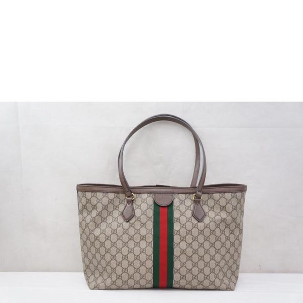 92282 2 Gucci Offdia Supreme Tote Bag Beige