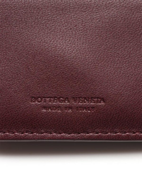 925063002315 8 Bottega Veneta Bifold Wallet Leather Purple Intrecciato