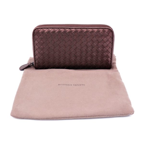 926033002264 8 Bottega Veneta Intrecciato Long Wallet Leather Brown