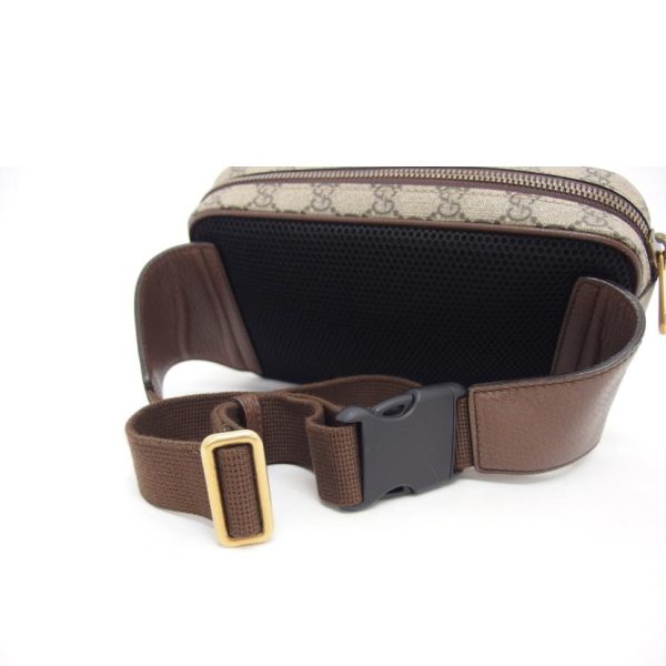 92678 4 Gucci Offdia Supreme Belt Bag Brown