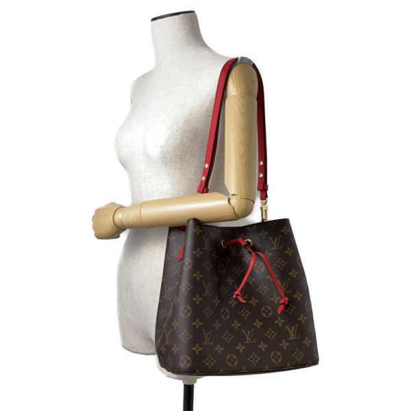 9296404 05 Louis Vuitton Neonoe 2way Shoulder Bag Coquelicot