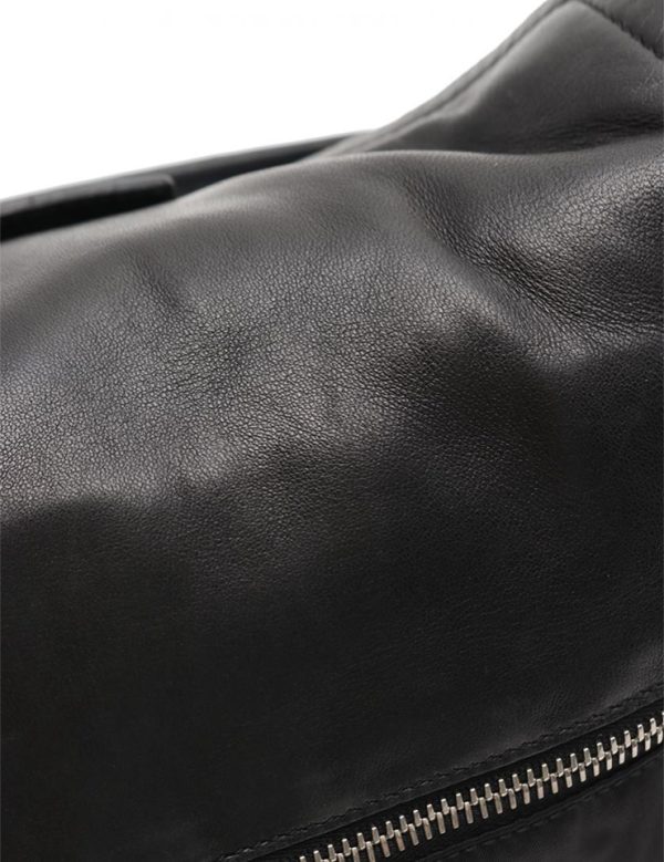 930073002007 5 Prada Leather Shoulder Bag Black