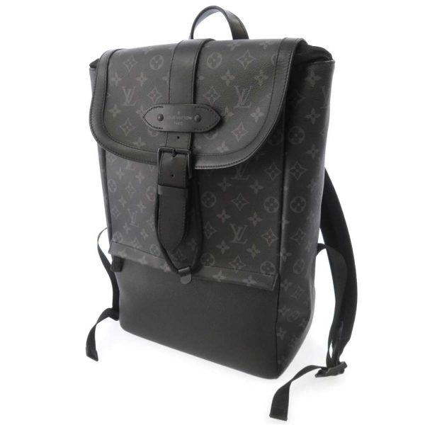 9319738 01 Louis Vuitton Saumur Backpack Black