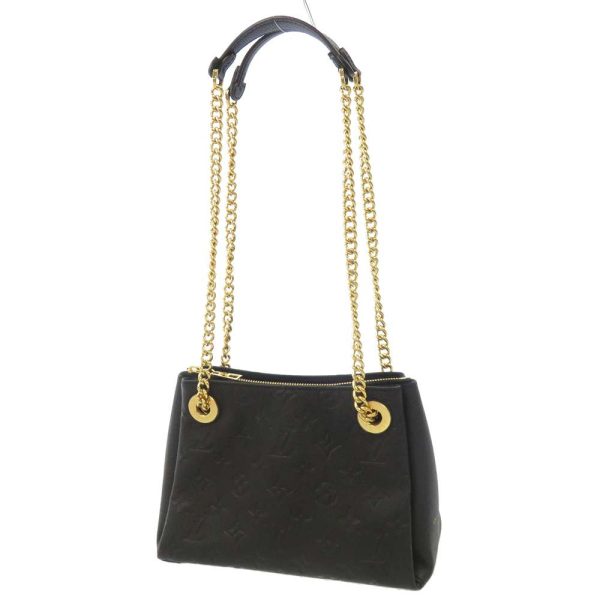 9320536 01 Louis Vuitton Surenne BB Chain Shoulder Bag Black