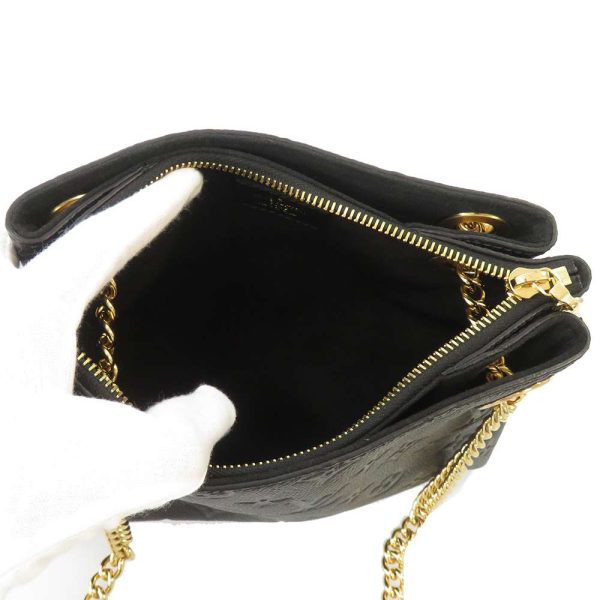 9320536 07 Louis Vuitton Surenne BB Chain Shoulder Bag Black