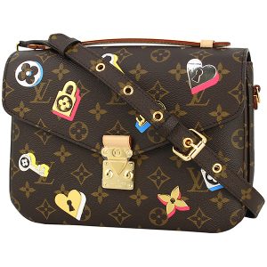 9339 Louis Vuitton Romance Shoulder Bag Monogram Ideal Fuzan Brown