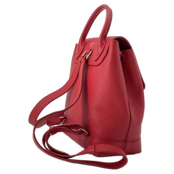 9350861 02 Louis Vuitton Lock Me Backpack Red