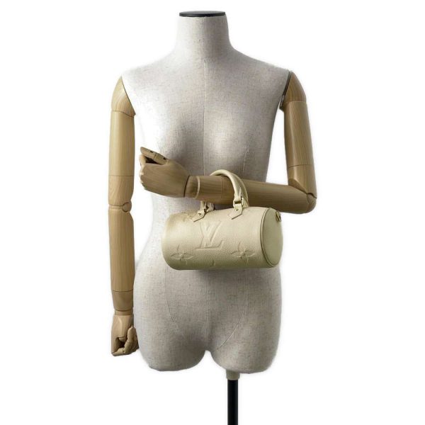 9351080 05 Louis Vuitton Papillon BB 2way Shoulder Bag Ivory