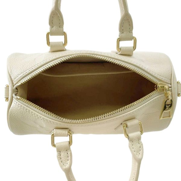 9351080 07 Louis Vuitton Papillon BB 2way Shoulder Bag Ivory