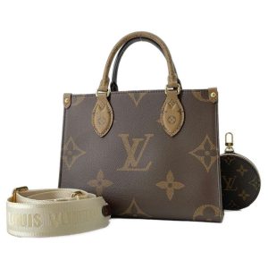 9361089 01 Louis Vuitton Multipuri Monogram Satchel Bag Brown