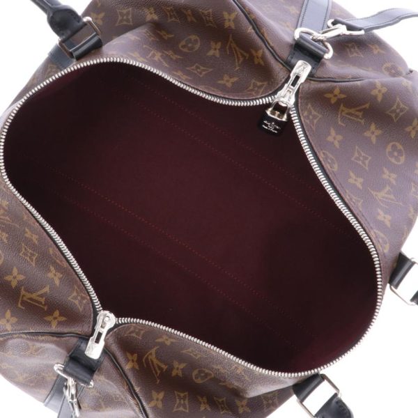 93790 5 Louis Vuitton Keepall 45 Bandouliere Monogram Macassar