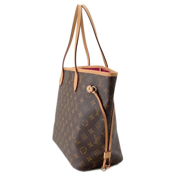 9383494 02 Louis Vuitton Neverfull MM Tote Bag Pivoine