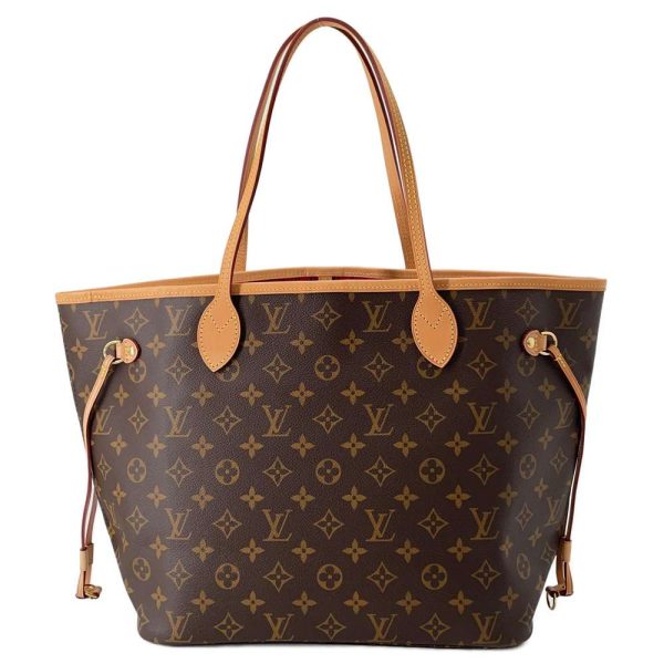 9383494 03 Louis Vuitton Neverfull MM Tote Bag Pivoine