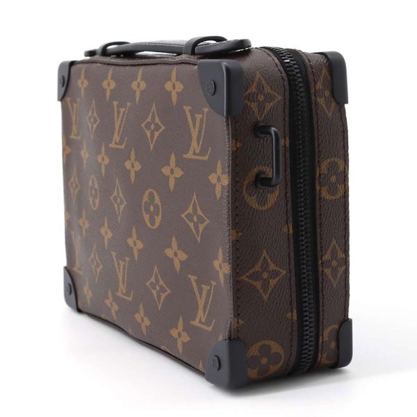 9394803 02 Louis Vuitton Soft Trunk Shoulder Bag Black