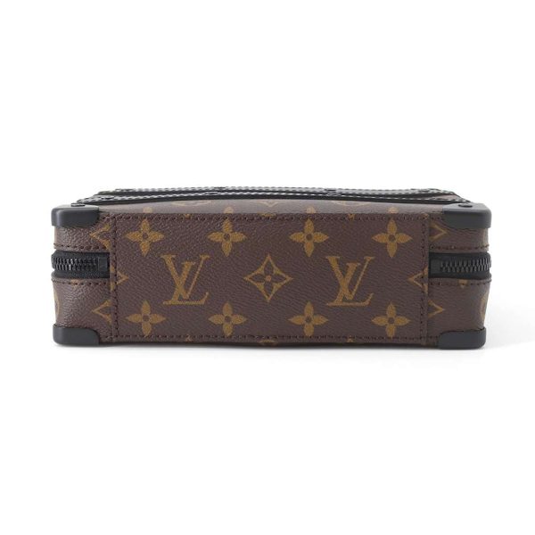 9394803 04 Louis Vuitton Soft Trunk Shoulder Bag Black