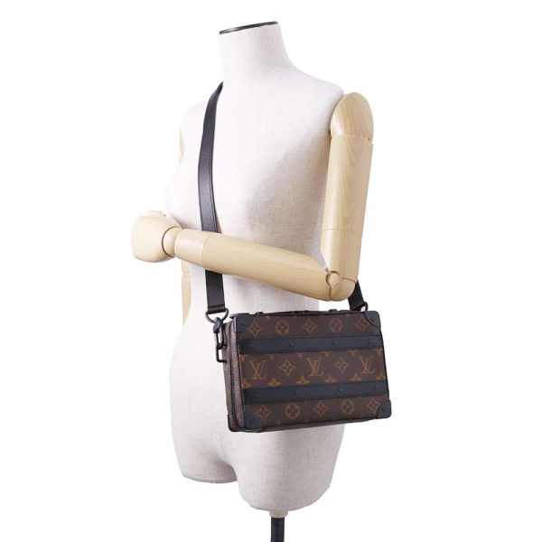 9394803 05 Louis Vuitton Soft Trunk Shoulder Bag Black