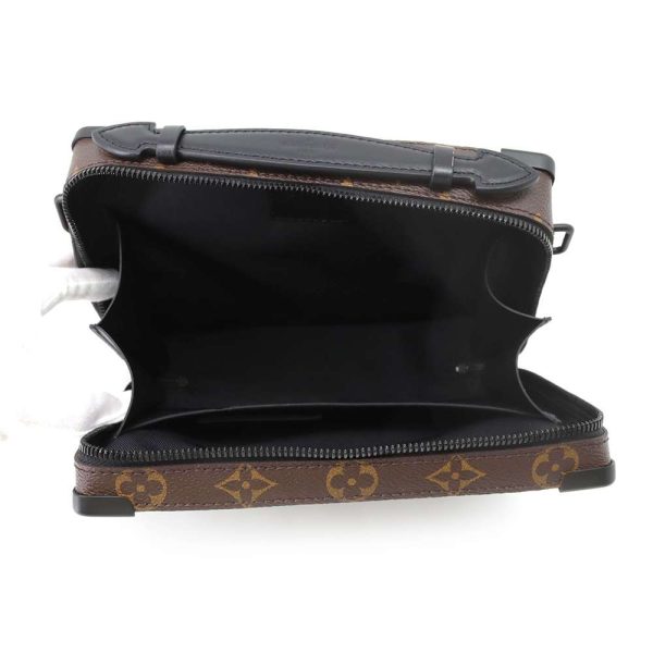 9394803 06 Louis Vuitton Soft Trunk Shoulder Bag Black