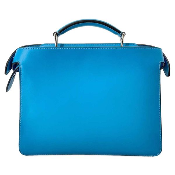 9398894 03 Fendi Peekaboo I see You 2way Handbag Blue