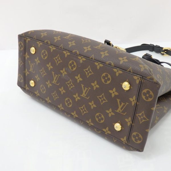 94101 3 Louis Vuitton Flower Tote Monogram Brown