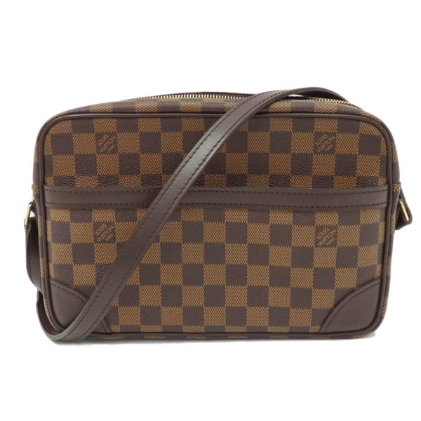 94132 1 Louis Vuitton Trocadero Damier Ebene Brown