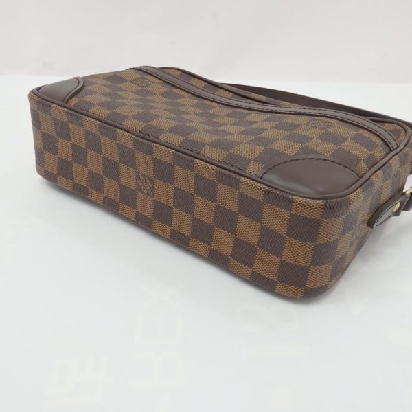 94132 3 Louis Vuitton Trocadero Damier Ebene Brown