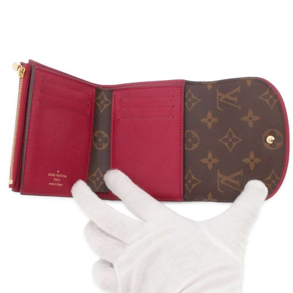 9426641 05 Louis Vuitton Portefeuille Arianne Trifold Wallet Fuchsia