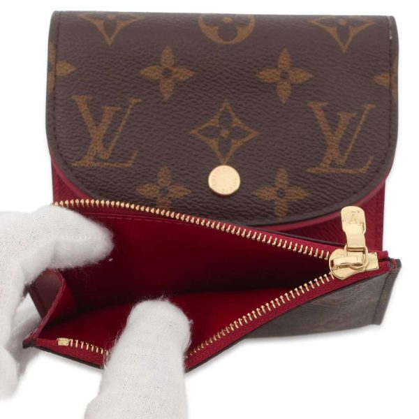 9426641 07 Louis Vuitton Portefeuille Arianne Trifold Wallet Fuchsia