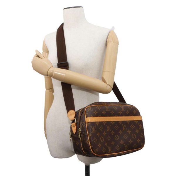 9427785 04 Louis Vuitton Reporter PM Shoulder Bag Beige