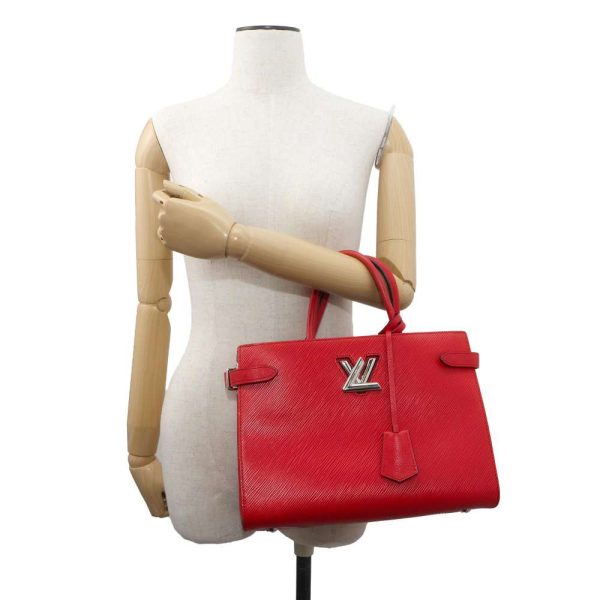 9429284 05 Louis Vuitton Twist 2way Tote Handbag Coquelicot