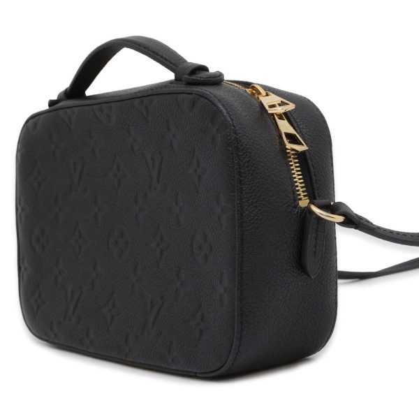 9439207 02 Louis Vuitton Saintonge Tassel Shoulder Bag Black