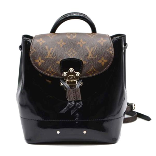 94483 1 Louis Vuitton Hot Springs Monogram Backpack Brown