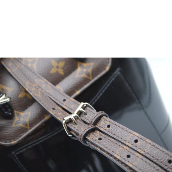 94483 6 Louis Vuitton Hot Springs Monogram Backpack Brown