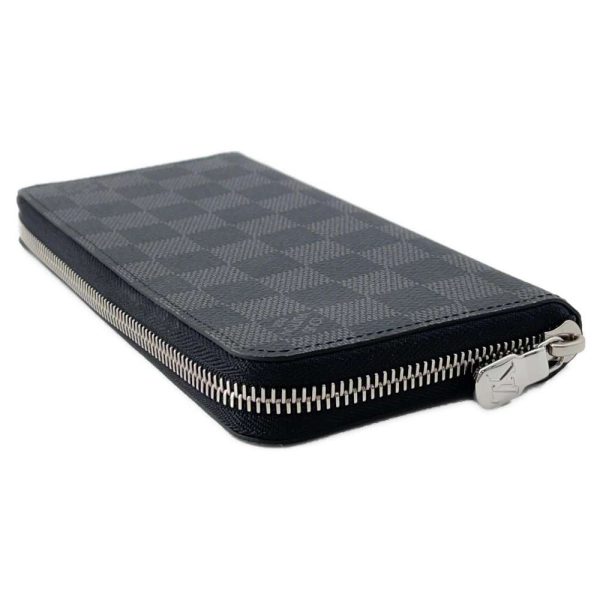 9451612 02 Louis Vuitton Zippy Vertical Long Wallet Black