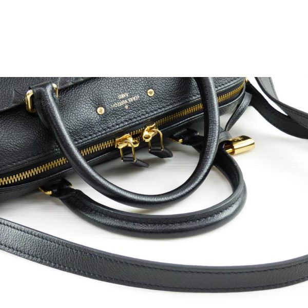 94558 4 Louis Vuitton Speedy Bandouliere 25 Monogram Empreinte Black