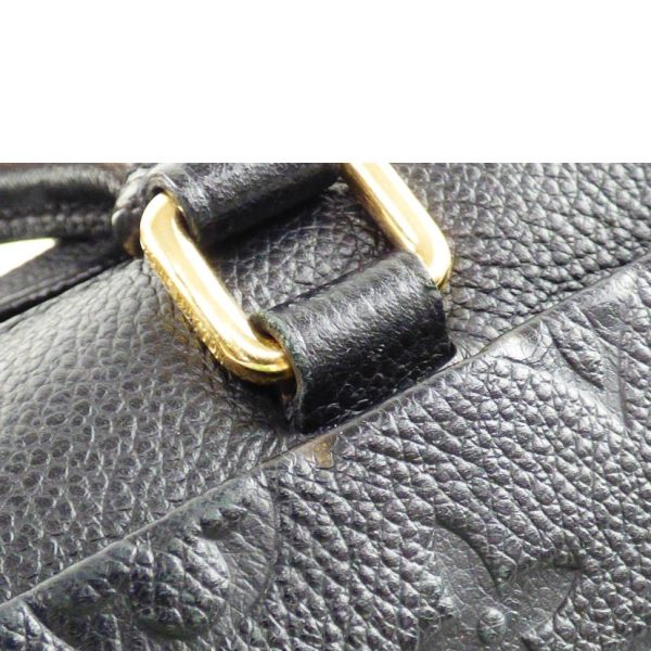 94558 6 Louis Vuitton Speedy Bandouliere 25 Monogram Empreinte Black